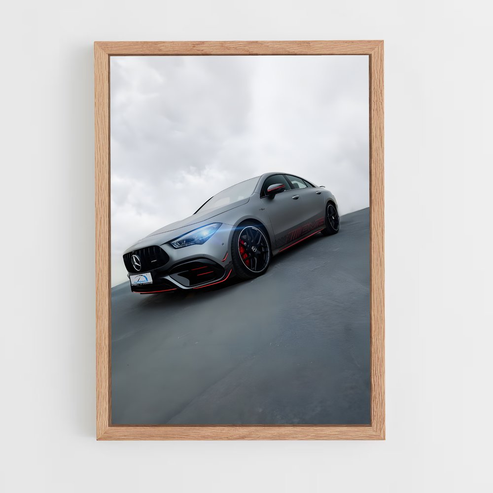 Poster Supercar GTX – affiche Mercedes (vue 4)